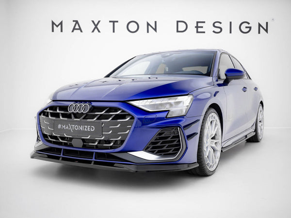 Audi - A3 S Line Sedan / S3 Sedan 8Y Facelift: Maxton Front Splitter V1