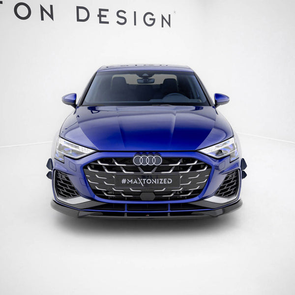 Audi - A3 S Line Sedan / S3 Sedan 8Y Facelift: Maxton Front Splitter V1