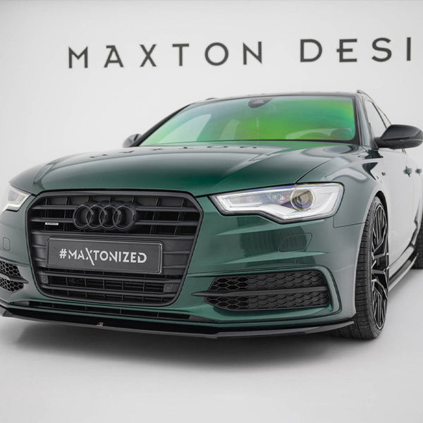 Audi - S6 / A6 S Line C7: Maxton Front Splitter V2