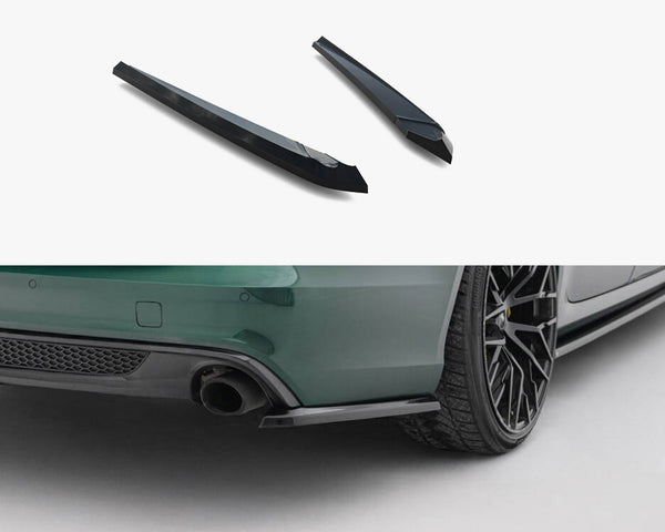 Audi - A6 S Line Avant C7: Maxton Rear Side Splitters V2