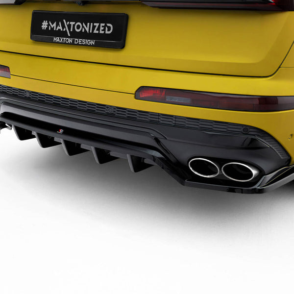 Audi - SQ7 MK2 (4M) Facelift: Maxton Rear Splitter (Vertical Bars)