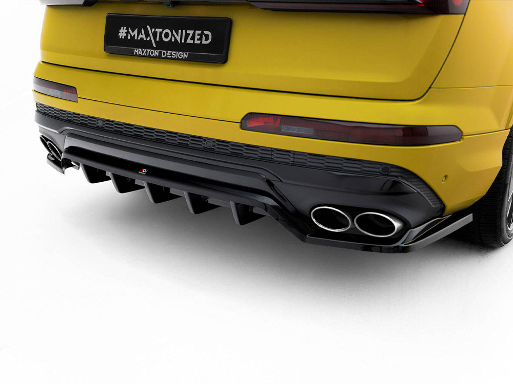 Audi - SQ7 MK2 (4M) Facelift: Maxton Rear Splitter (Vertical Bars)