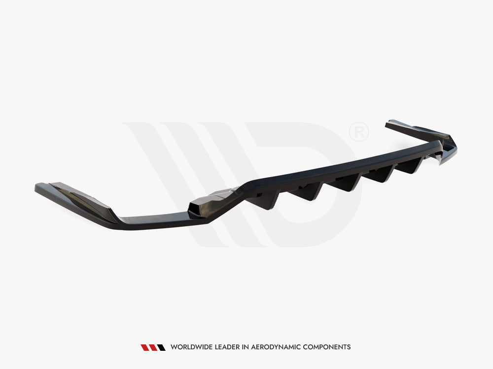 Audi - SQ7 MK2 (4M) Facelift: Maxton Rear Splitter (Vertical Bars)