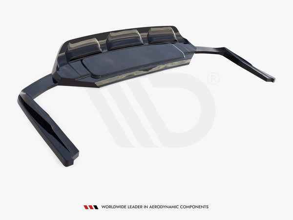 Audi - SQ7 MK2 (4M) Facelift: Maxton Rear Splitter (Vertical Bars)