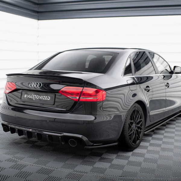 Audi - A4 B8 Facelift (Version with single exhausts on both sides): Maxton Rear Diffuser