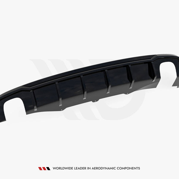 Audi - A4 B8 Facelift (Version with single exhausts on both sides): Maxton Rear Diffuser