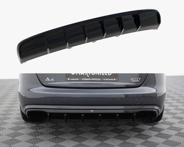 Audi - A4 B8 Facelift (Version without exhausts): Maxton Rear Diffuser