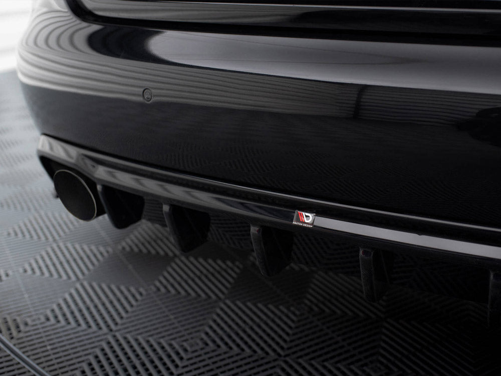 Audi - A4 B8 (Version with single exhausts on both sides): Maxton Rear Diffuser