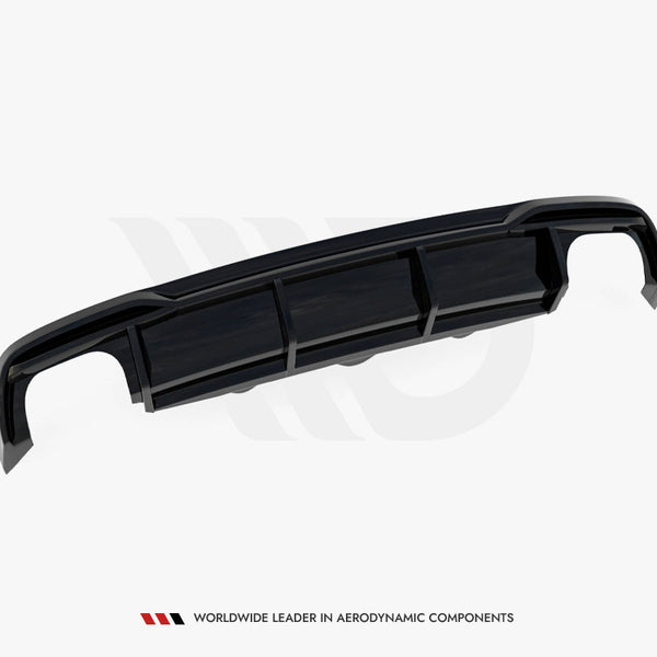 Audi - A5 8T Facelift (Version with dual exhausts on both sides): Maxton Rear Diffuser