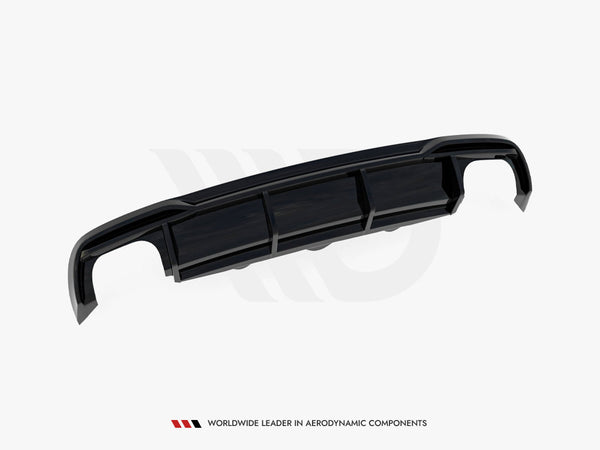 Audi - A5 8T Facelift (Version with dual exhausts on both sides): Maxton Rear Diffuser