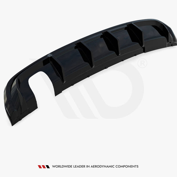 Audi - A3 S Line Sportback 8V (Version with single exhaust tips on one side): Maxton Rear Diffuser