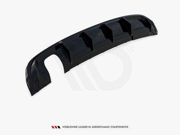 Audi - A3 S Line Sportback 8V (Version with single exhaust tips on one side): Maxton Rear Diffuser