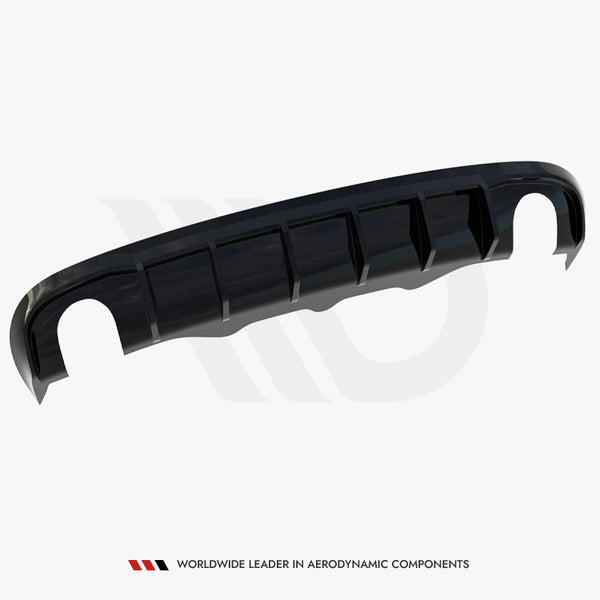 Audi - A5 S Line Sportback 8T (Version with single exhaust tips on both sides): Maxton Rear Diffuser