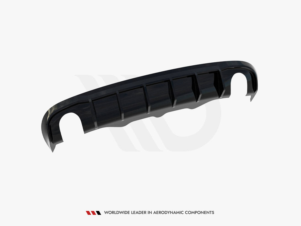 Audi - A5 S Line Sportback 8T (Version with single exhaust tips on both sides): Maxton Rear Diffuser