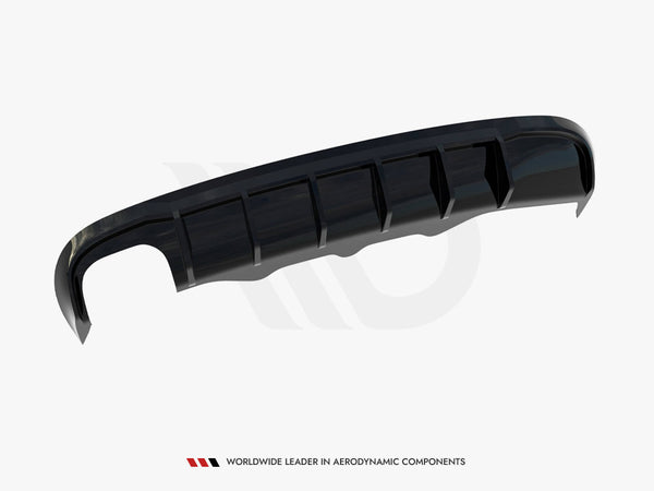 Audi - A5 S Line Sportback 8T (Version with dual exhaust tips on one side): Maxton Rear Diffuser