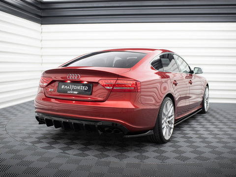 Audi - S5 / A5 S Line Sportback 8T: Maxton Rear Side Splitters