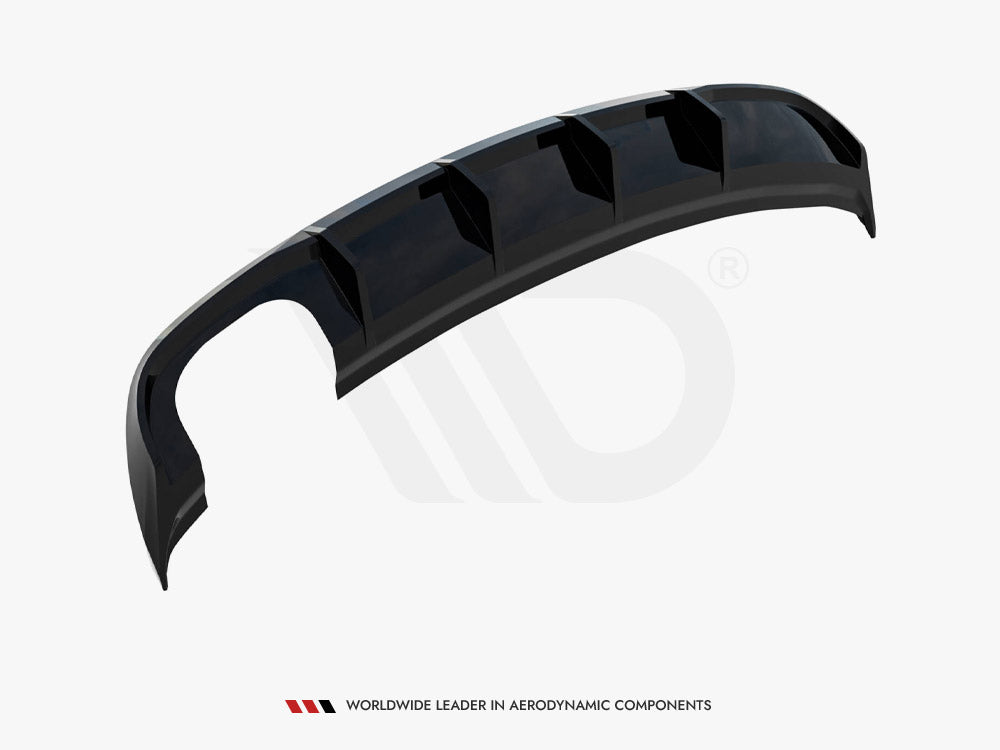 Audi - A3 Sedan 8V Facelift (Version with dual exhaust tips on one side): Maxton Rear Diffuser