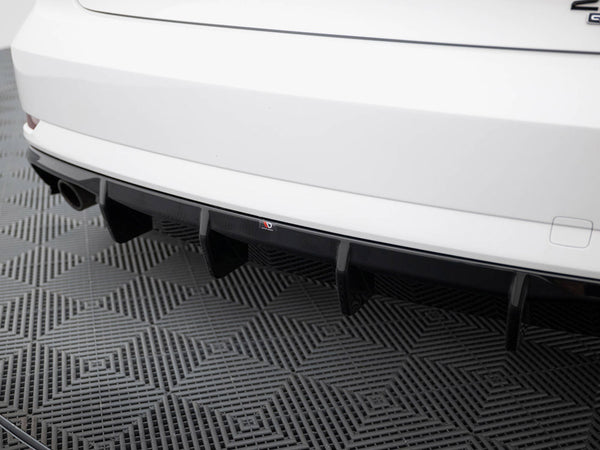 Audi - A3 Sedan 8V Facelift (Version with single exhaust tips on both sides): Maxton Rear Diffuser
