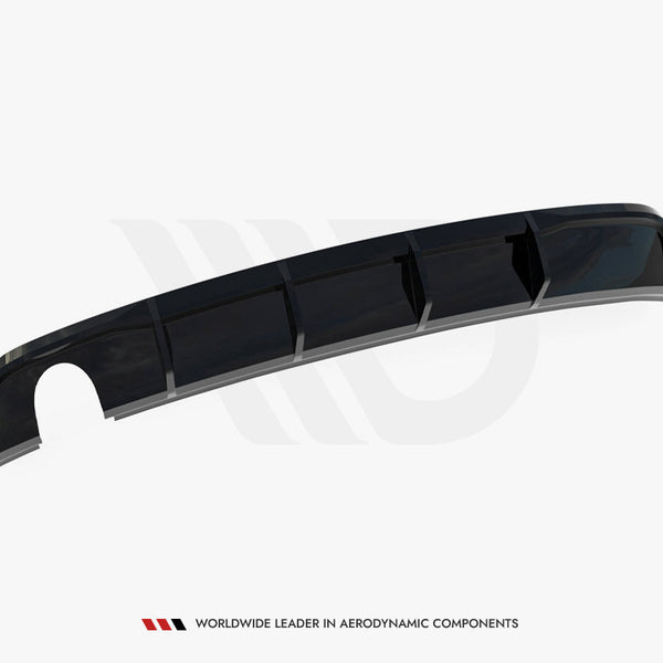 Audi - A3 Sedan 8V Facelift (Version with single exhaust tips on one side): Maxton Rear Diffuser