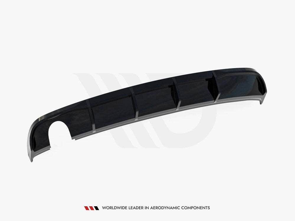Audi - A3 Sedan 8V Facelift (Version with single exhaust tips on one side): Maxton Rear Diffuser