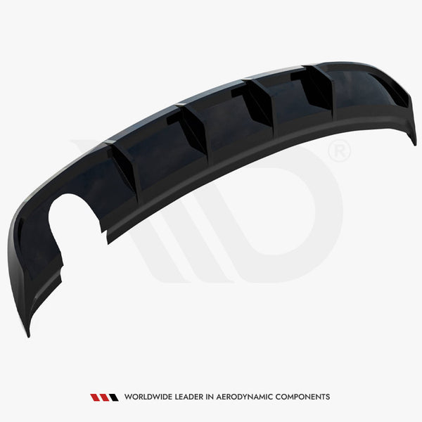 Audi - A3 Sedan 8V Facelift (Version with single exhaust tips on one side): Maxton Rear Diffuser