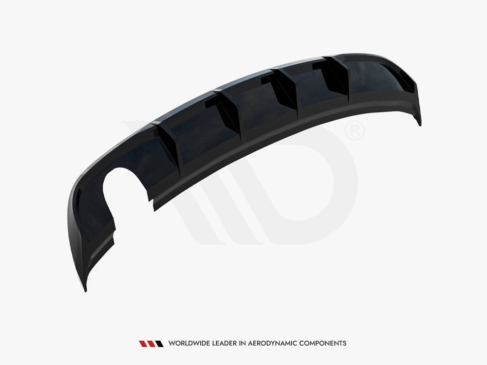 Audi - A3 Sedan 8V Facelift (Version with single exhaust tips on one side): Maxton Rear Diffuser