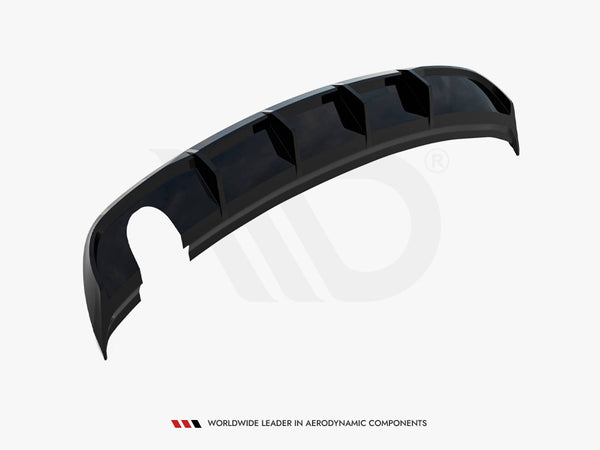 Audi - A3 Sedan 8V Facelift (Version with single exhaust tips on one side): Maxton Rear Diffuser