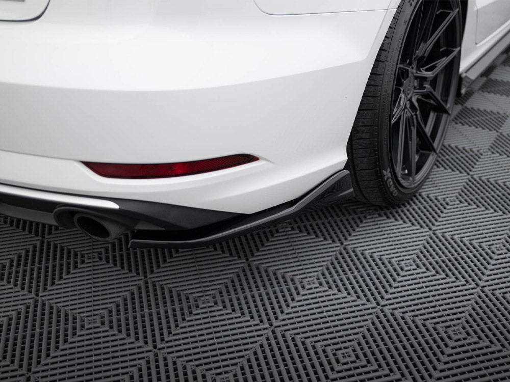 Audi - A3 Sedan 8V Facelift: Maxton Rear Side Splitters V1