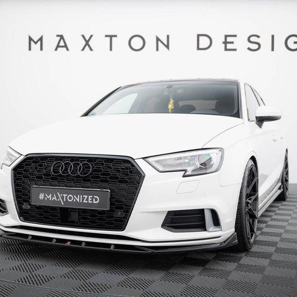 Audi - A3 Sedan 8V Facelift: Maxton Front Splitter