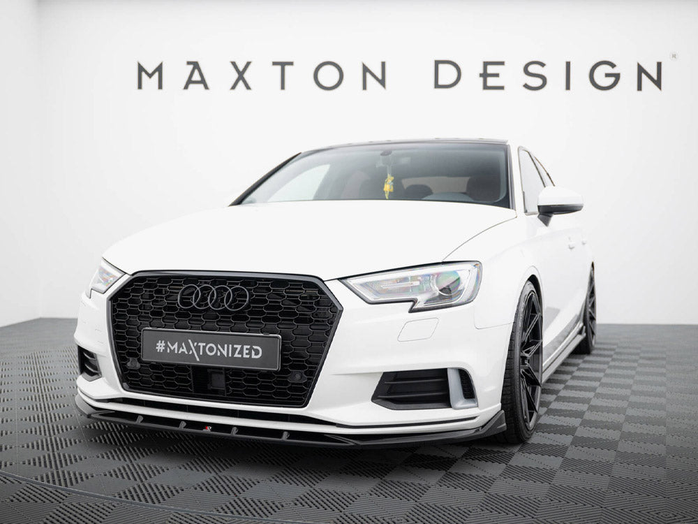 Audi - A3 Sedan 8V Facelift: Maxton Front Splitter