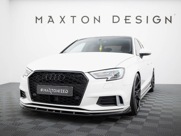 Audi - A3 Sedan 8V Facelift: Maxton Front Splitter