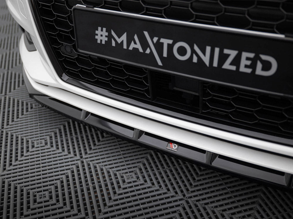 Audi - A3 Sedan 8V Facelift: Maxton Front Splitter