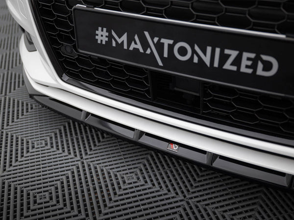 Audi - A3 Sedan 8V Facelift: Maxton Front Splitter