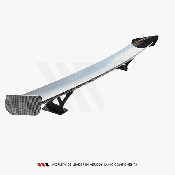 Audi - A5 / A5 S Line / S5 / RS5 Coupe F5 / F5 Facelift: Maxton Carbon Spoiler With External Brackets Uprights V1