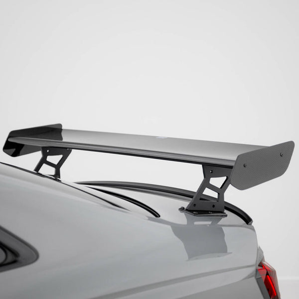 Audi - A5 / A5 S Line / S5 / RS5 Coupe F5 / F5 Facelift: Maxton Carbon Spoiler With External Brackets Uprights V2