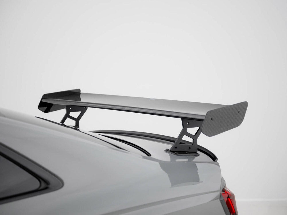 Audi - A5 / A5 S Line / S5 / RS5 Coupe F5 / F5 Facelift: Maxton Carbon Spoiler With External Brackets Uprights V2