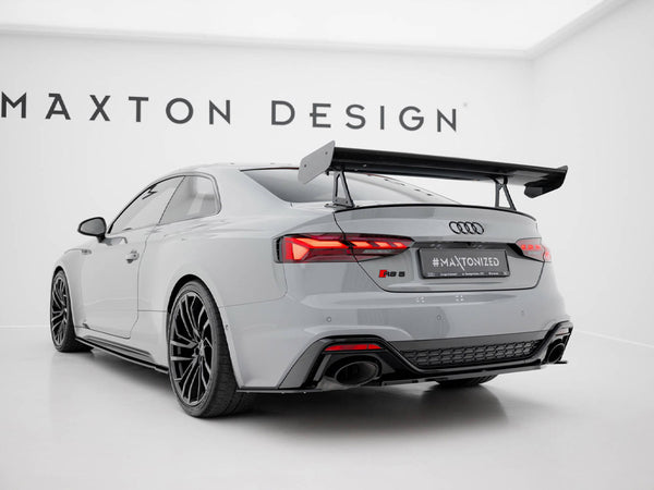 Audi - A5 / A5 S Line / S5 / RS5 Coupe F5 / F5 Facelift: Maxton Carbon Spoiler With Upper Swan Mounting