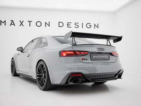 Audi - A5 / A5 S Line / S5 / RS5 Coupe F5 / F5 Facelift: Maxton Carbon Spoiler With Upper Swan Mounting