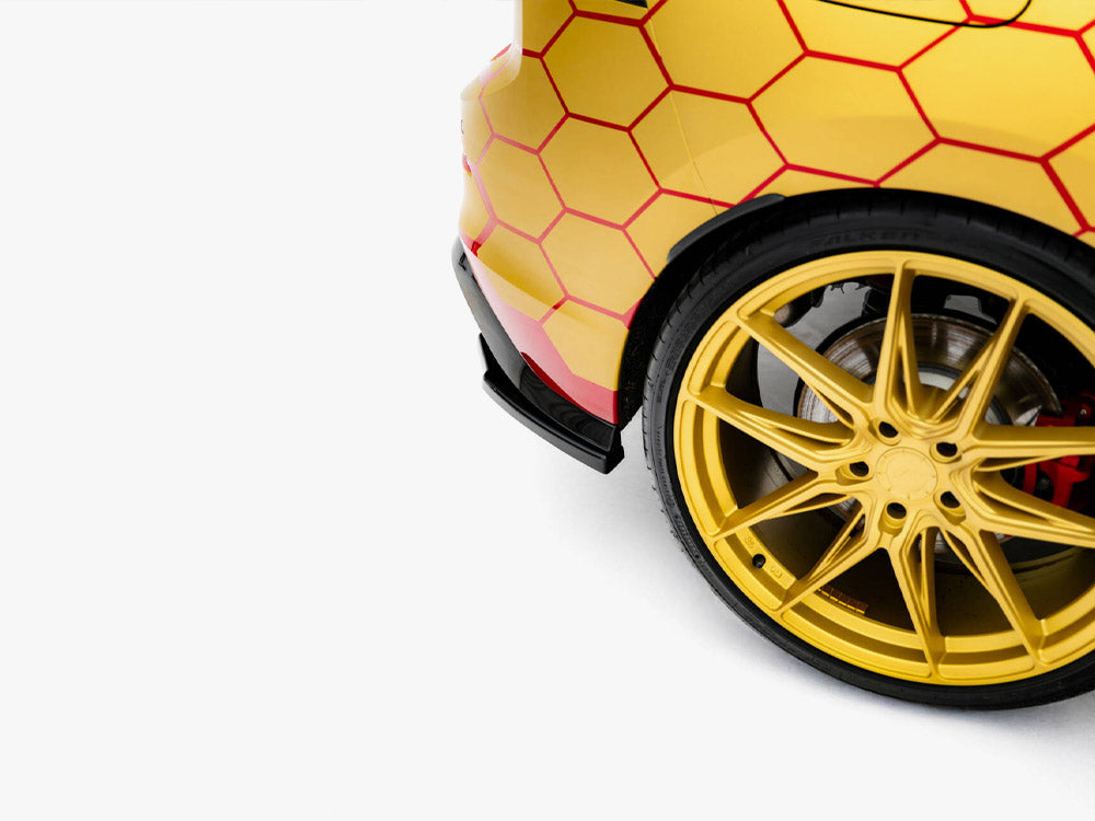 VW - Golf GTI Clubsport MK8 Facelift: Maxton Rear Side Splitters V2