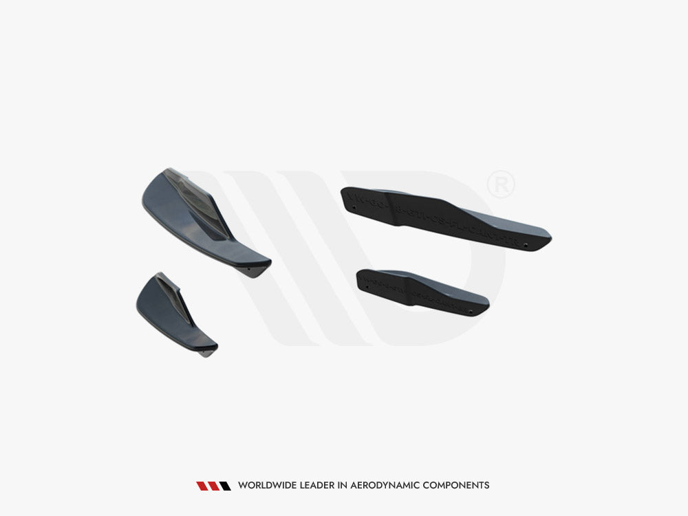 VW - Golf GTI Clubsport MK8 Facelift: Maxton Front Bumper Wings (Canards)
