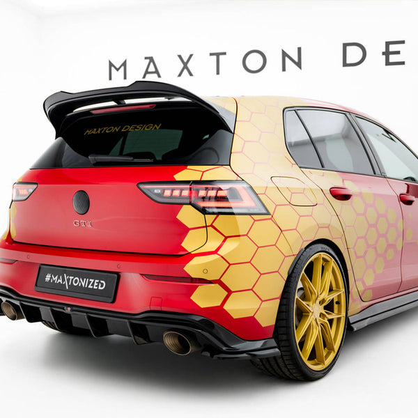 VW - Golf GTI Clubsport MK8 Facelift: Maxton Rear Side Splitters V3