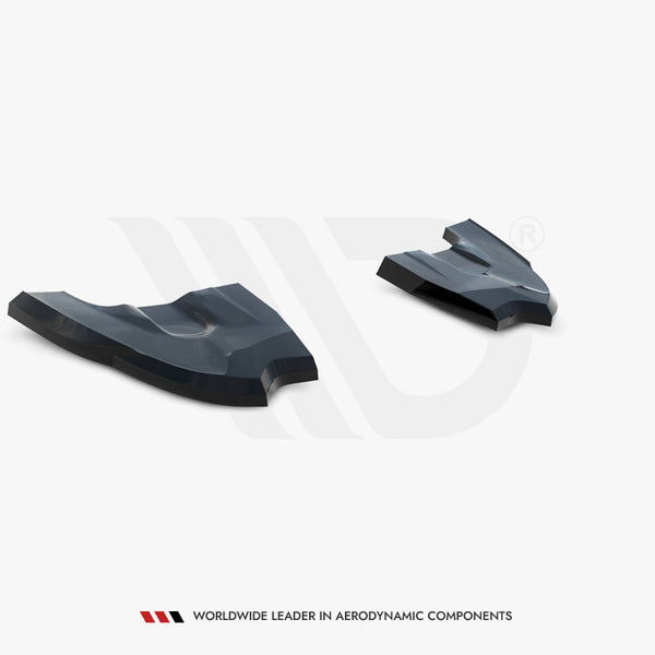 VW - Golf GTI Clubsport MK8 Facelift: Maxton Rear Side Splitters V3