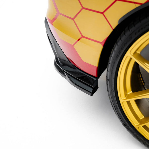 VW - Golf GTI Clubsport MK8 Facelift: Maxton Rear Side Splitters V3