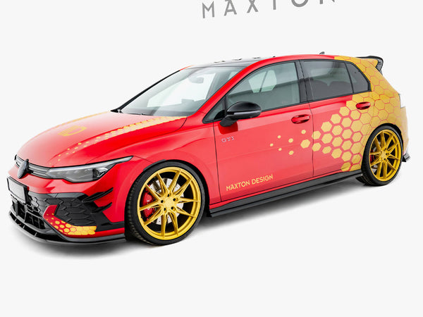 VW - Golf GTI Clubsport MK8 Facelift: Maxton Side Skirts V2