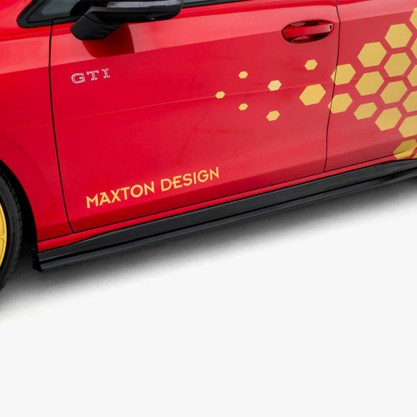VW - Golf GTI Clubsport MK8 Facelift: Maxton Side Skirts V2