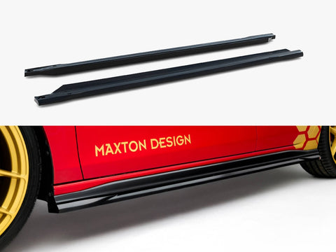 VW - Golf GTI Clubsport MK8 Facelift: Maxton Side Skirts V1