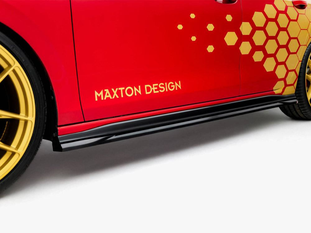 VW - Golf GTI Clubsport MK8 Facelift: Maxton Side Skirts V1