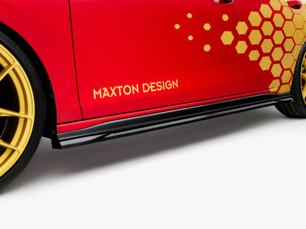VW - Golf GTI Clubsport MK8 Facelift: Maxton Side Skirts V1