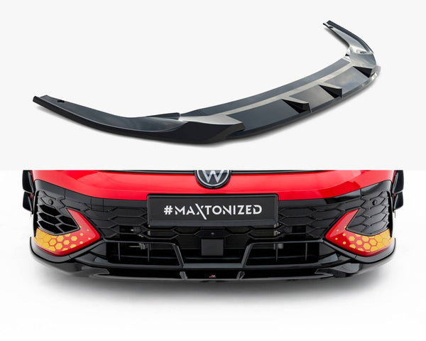 VW - Golf GTI Clubsport MK8 Facelift: Maxton Front Splitter V1