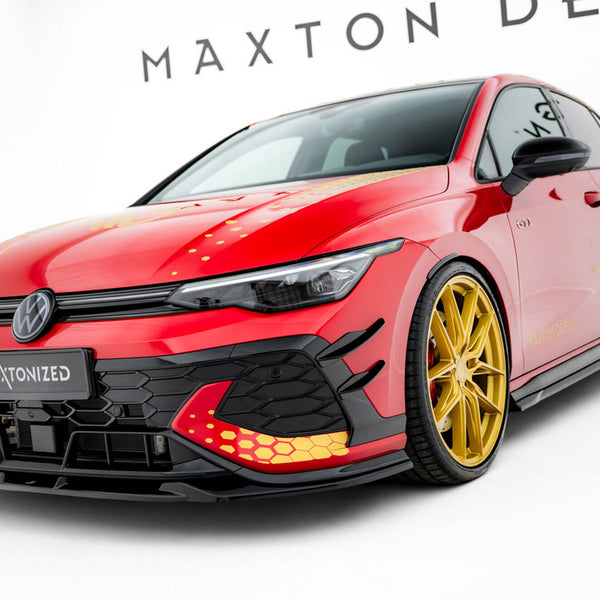VW - Golf GTI Clubsport MK8 Facelift: Maxton Front Splitter V1
